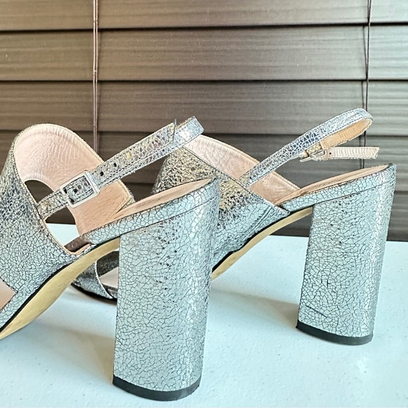 Kate Spade Irvine Metalic Leather Slingback Sandal - Picture 10 of 16